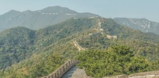 Ile osób przypada na 1 km w Chinach?